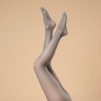 Collant polaire transparent gris femme effet voile - Everweather