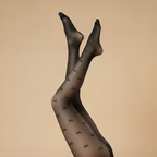 Collant Polaire - Motif Noeuds